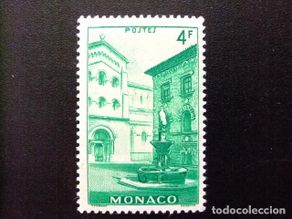 Selos: 107 MONACO 1948 / PLACE SANT NICOLAS / YVERT 310 MNH
